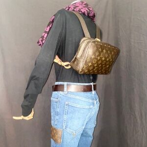 Louis Vuitton trousse revamped backpack bag purse